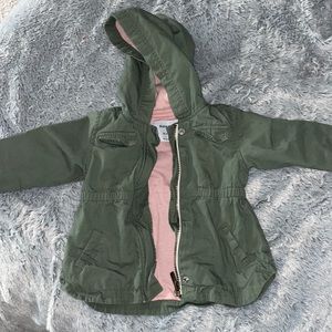Baby girls hooded jacket